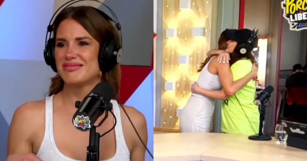 El emotivo momento de Gala Caldirola: lloró en vivo con relato de la madre de Katy Summer