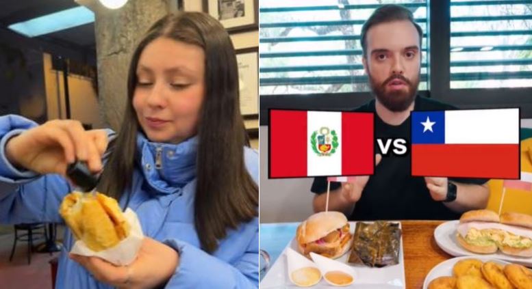 Chilena genera comentarios tras probar desayuno peruano: “¿Cómo un pan con palta le va a ganar?”