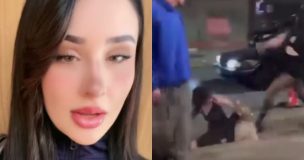 VIDEO | Reina de belleza acuchilló a joven en disco de Valdivia tras violenta pelea