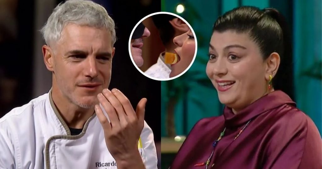 “¿Estoy autorizada?”: Fernanda Fuentes y Ricardo Fernández encienden las llamas en ‘Top Chef VIP’
