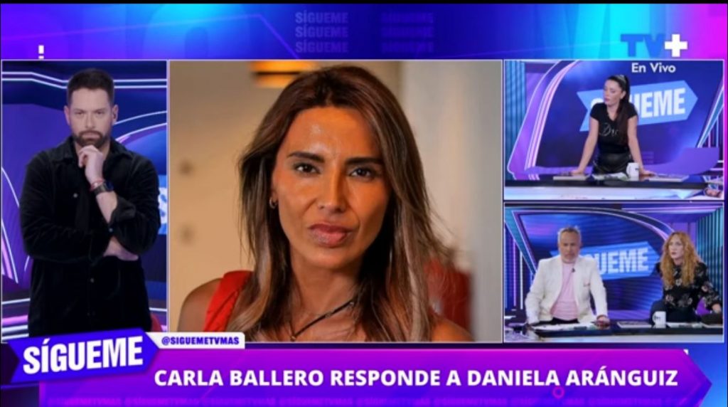 Round televisivo: Carla Ballero y Daniela Aránguiz protagonizan tenso cruce en pleno programa