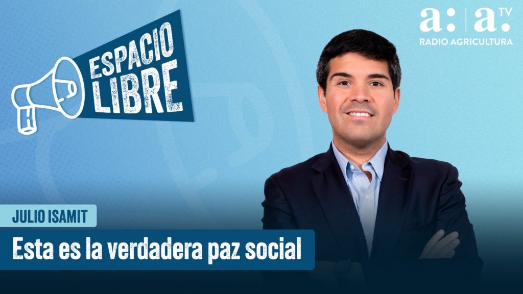 Julio Isamit en Espacio Libre: Esta es la verdadera paz social