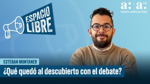 Esteban Montaner en Espacio Libre: 