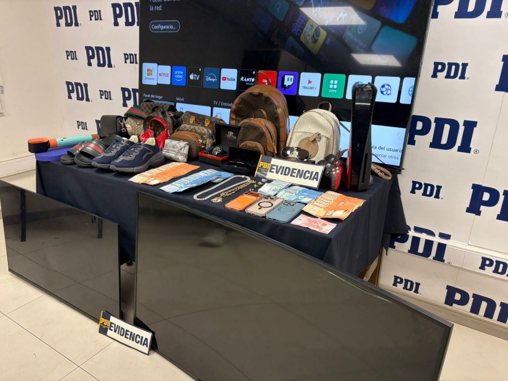 PDI Arica incauta bienes de lujo de organización criminal dedicada al tráfico de drogas