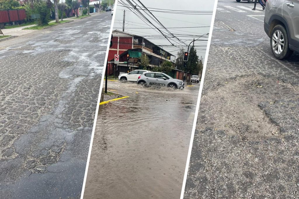 ONG denuncia el mal estado de las calles en la Región Metropolitana