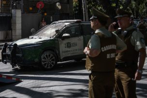 Carabineros detuvo a tres sujetos sorprendidos en vehículo con encargo por robo vigente