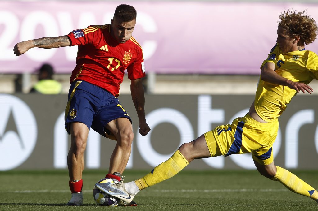 España derrota a Ucrania y clasifica a cuartos del Mundial Sub 20