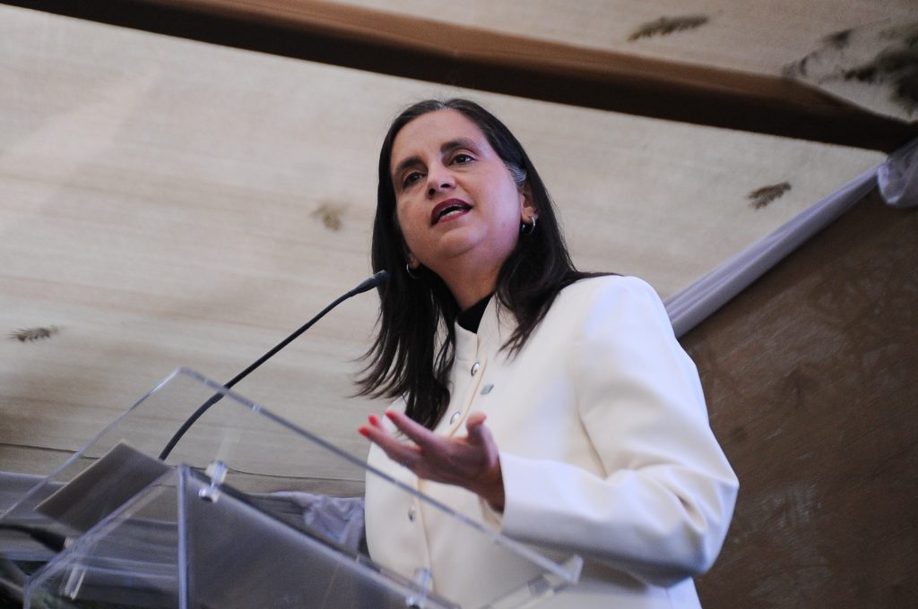 Ministra de Agricultura en ENAGRO: