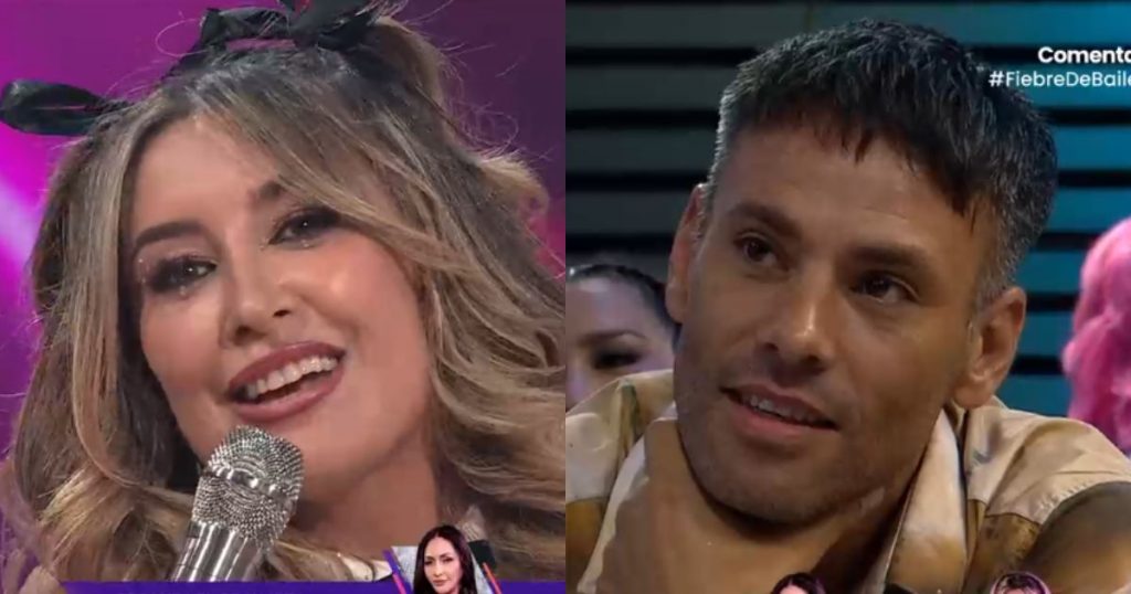 “Abierta a disfrutar”: Camila Andrade debutó de Fiebre de Baile y puso sus ojos en Claudio Valdivia