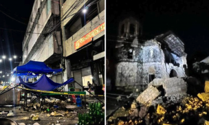 Suben a 72 los muertos tras el terremoto 6.9 en Filipinas