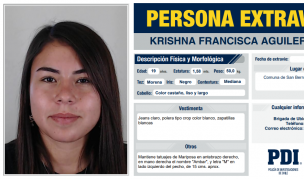 Caso Krishna Aguilera: PDI arresta a sospechoso de su desaparición en San Bernardo