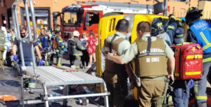 Trágico accidente de transporte escolar en Recoleta: hay un niño fallecido