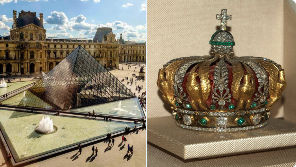 Millonario robo al Louvre: Qué objetos se llevaron los delincuentes