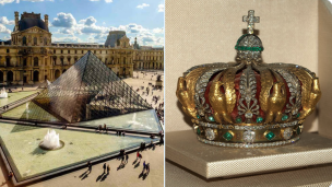 Millonario robo al Louvre: Qué objetos se llevaron los delincuentes