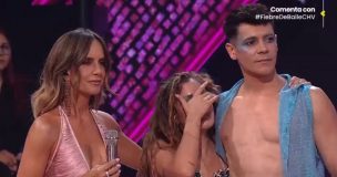 Dani Castro rompe en llanto en Fiebre de Baile y Vasco Moulian lanza dura advertencia