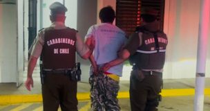 Carabineros detiene a sujeto que intentó atropellar a sargento en persecución: Tenía tobillera electrónica