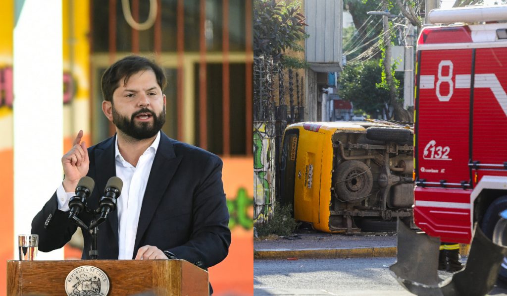 Presidente Boric reacciona a tragedia en Recoleta y promete apoyo a víctimas