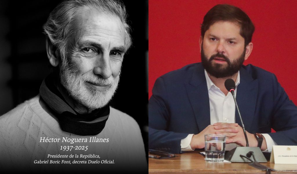 Presidente Boric destaca legado de Héctor Noguera y decreta duelo oficial