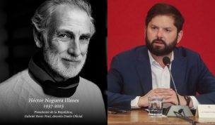 Presidente Boric destaca legado de Héctor Noguera y decreta duelo oficial