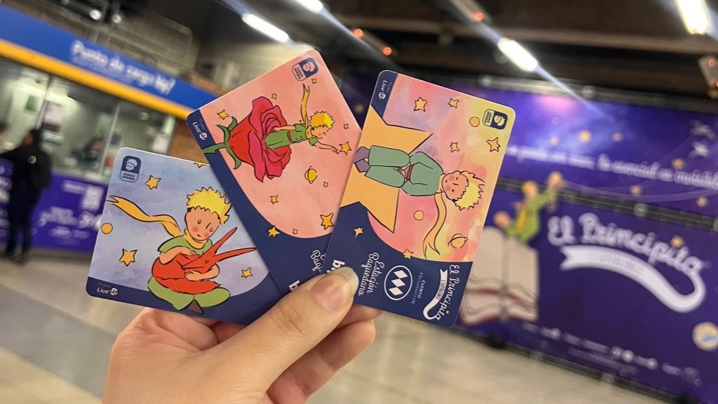 Tarjetas bip! de El Principito regresan al Metro de Santiago: mira las estaciones con stock