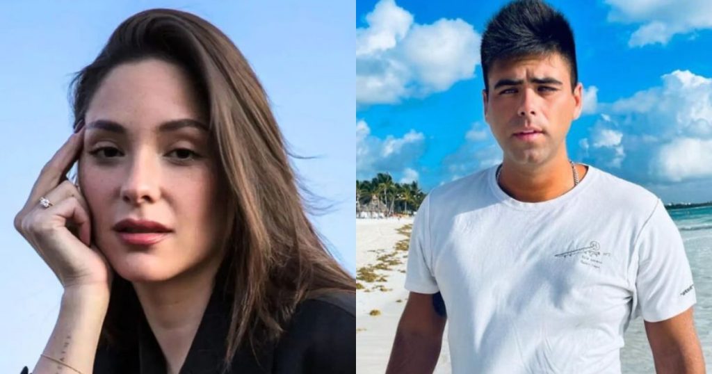 Mostrando el anillo: expareja de Kel Calderón anució que se casará con su actual pareja