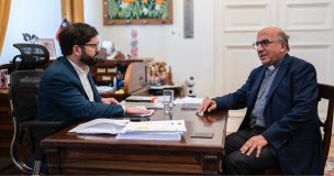 Presidente Boric sostuvo encuentro con Cardenal Fernando Chomalí: Prepararon viaje del mandatario a Roma