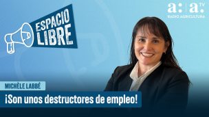 Michelle Labbé en Espacio Libre: 