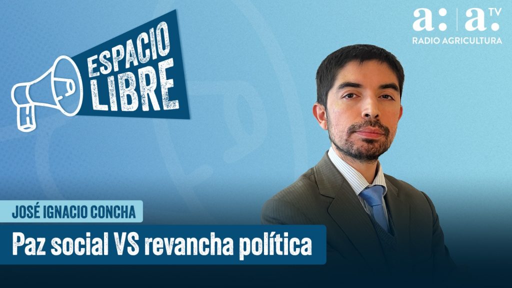 José Ignacio Concha en Espacio Libre: Paz social VS revancha política