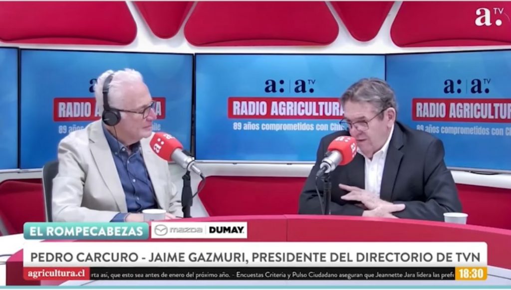 Jaime Gazmuri aborda en “Rompecabezas” los desafíos de TVN y el rol de la televisión pública en Chile