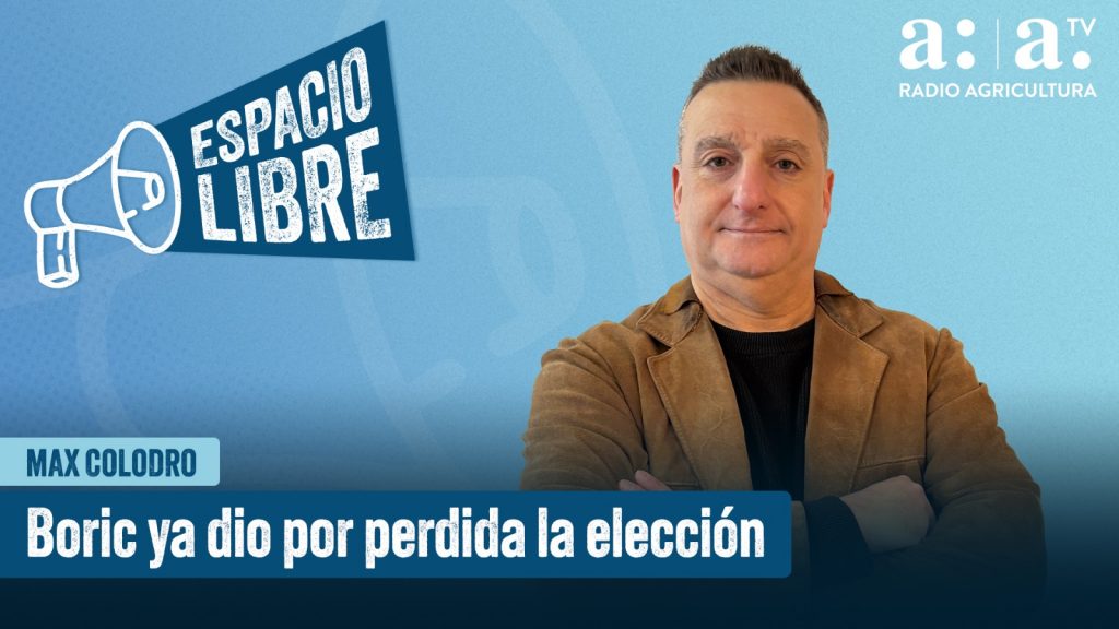 Max Colorado en Espacio Libre: Boric ya dió por perdida la elección