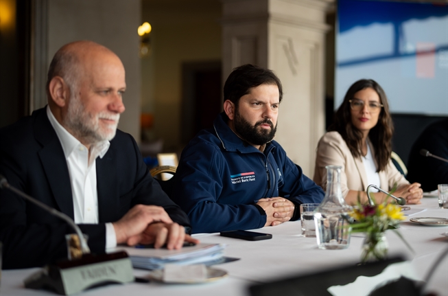 Presidente Boric encabezó Comité Político en Cerro Castillo