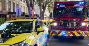 Accidente en Providencia: persona sufrió paro cardiorrespiratorio tras atropello