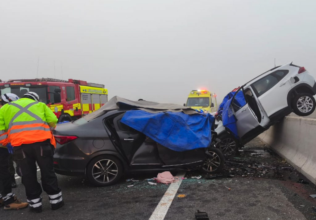 Fatal choque en Los Andes deja tres muertos y dos menores gravemente heridos