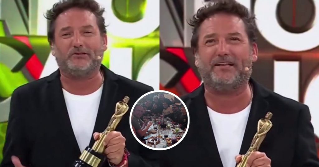 Daniel Fuenzalida y emotiva celebración con equipo tras premio Martín Fierro: “Tenía que celebrar con el equipo”