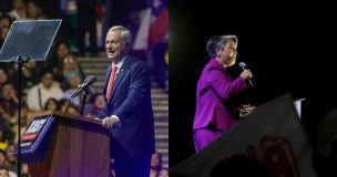 A cinco días de las elecciones: Jara y Kast miden fuerzas en masivos cierres de campaña en Santiago