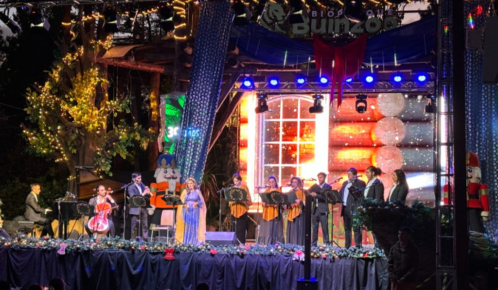 Musicales, coros, desfiles y animales: Las sorpresas de Bioparque Buinzoo para Navidad