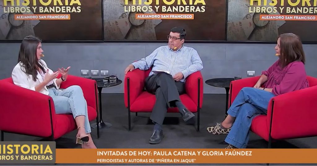 Autoras de libro Piñera en Jaque: 