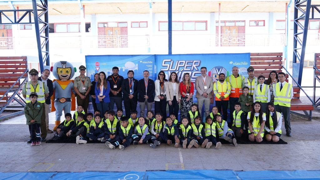 VíasChile realiza en Llay-Llay su primer parque vial escolar del 2025 en regiones