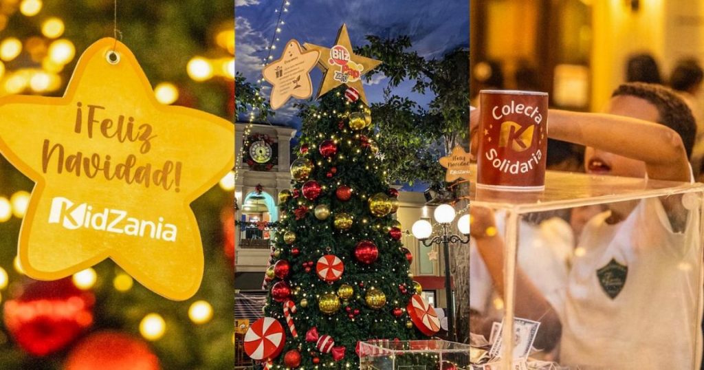 Familias se preparan para festejar la Navidad con las actividades de KidZania Santiago