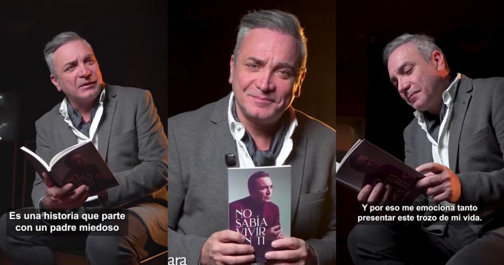 “No sabía vivir sin ti”: Luis Jara presenta libro sobre su relación con su padre