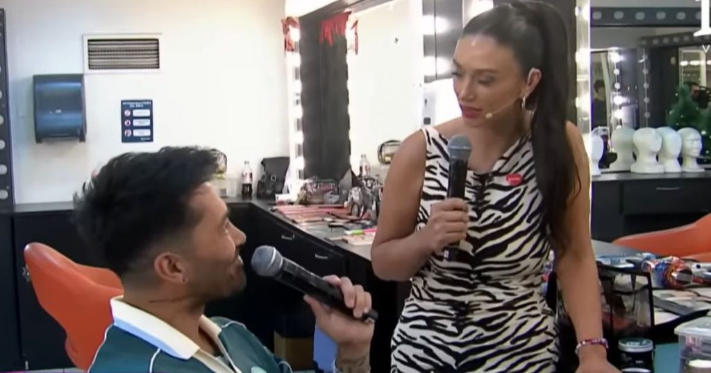 “¿Estás con alguien?”: Pamela Díaz puso en aprietos a Luis Jiménez y le preguntó por su corazón