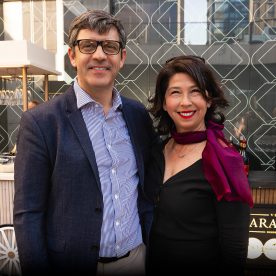 Pablo Araya y Cristina López