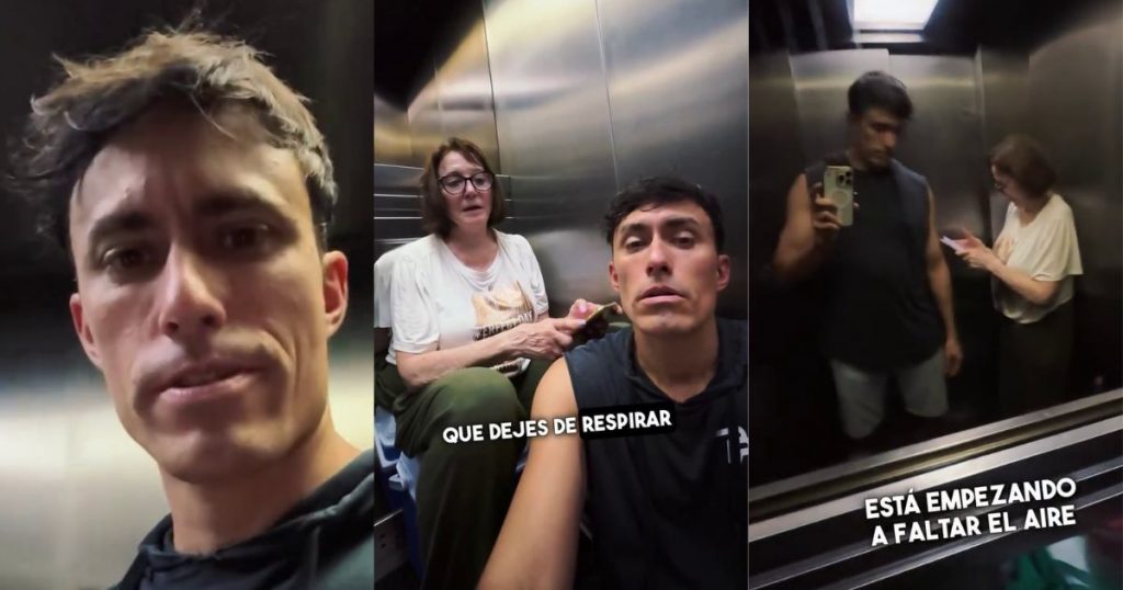 “Se está acabando el aire”: Roberto Cox preocupó con inusual accidente junto a su madre