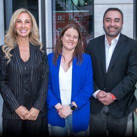 Vesna Radnic, Constanza Hube y Rodrigo Arellano