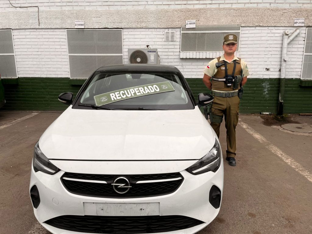 San Bernardo: detienen a dos individuos por robo con intimidación de vehículo motorizado