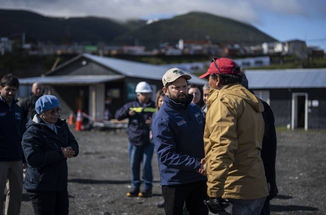 Presidente Boric encabeza inicio de la segunda etapa de las obras de infraestructura portuaria en Puerto Williams