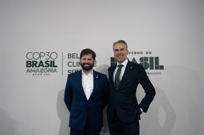 Presidente Boric sostiene reunión bilateral con el Primer Ministro de Países Bajos, Dick Schoof