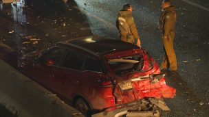 Camión terminó volcado: Seis heridos tras grave choque en la Autopista General Velásquez