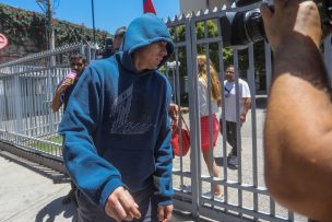 Jean Paul Pineda en libertad tras formalización: queda con prohibición de acercarse a la víctima