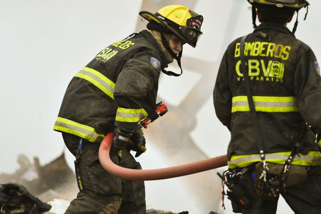 Incendio forestal en Pocochay fue provocado por voluntario de Bomberos